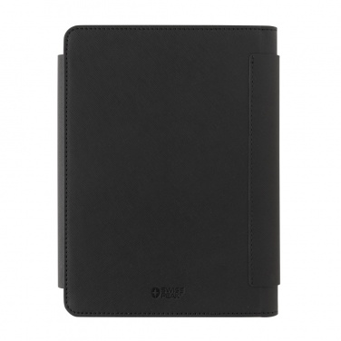 Logo trade promotional merchandise image of: Swiss Peak Heritage RCS rPU A5 stone paper portfolio