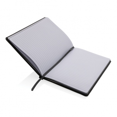 Logo trade promotional giveaways image of: GRS certified RPET A5 notebook