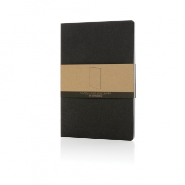 Logotrade business gift image of: Salton A5 GRS certified recycled paper notebook