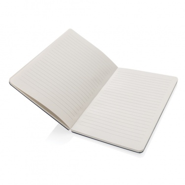 Logo trade promotional giveaways picture of: Phrase GRS certified recycled felt A5 notebook