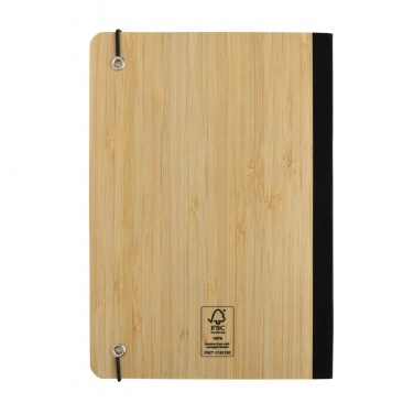 Logo trade promotional products picture of: Scribe bamboo A5 Notebook