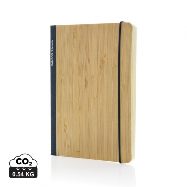 Logo trade corporate gift photo of: Scribe bamboo A5 Notebook