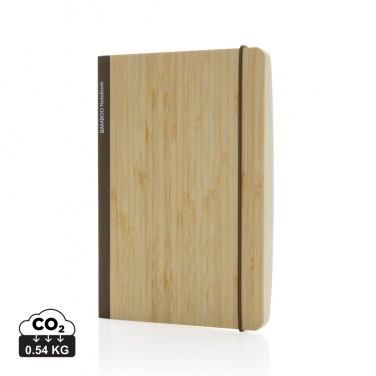 Logotrade promotional giveaway picture of: Scribe bamboo A5 Notebook