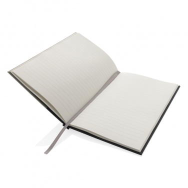 Logotrade promotional product image of: Words GRS certified RPET & Kraft A5 notebook