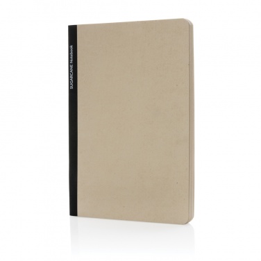 Logo trade promotional product photo of: Stylo Sugarcane paper A5 Notebook