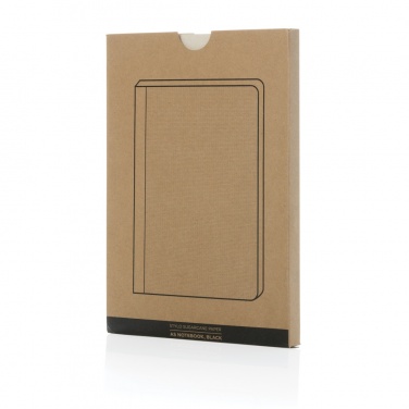 Logo trade business gift photo of: Stylo Sugarcane paper A5 Notebook