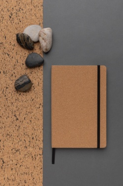 Logotrade promotional giveaways photo of: Stoneleaf A5 cork and stonepaper notebook