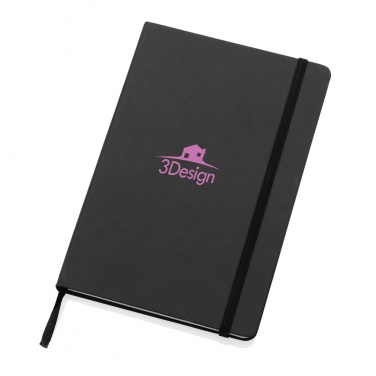 Logo trade promotional giveaways picture of: Craftstone A5 recycled kraft and stonepaper notebook