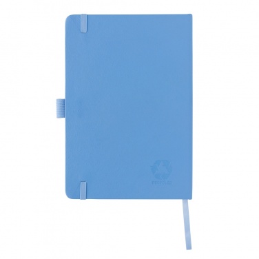 Logo trade promotional gift photo of: Sam A5 RCS certified bonded leather classic notebook