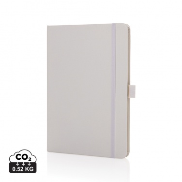 Logotrade promotional product picture of: Sam A5 RCS certified bonded leather classic notebook