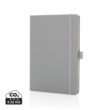 Logotrade promotional product image of: Sam A5 RCS certified bonded leather classic notebook