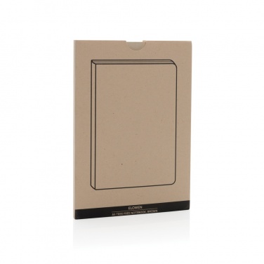 Logo trade promotional merchandise picture of: Elowen A5 tree free notebook