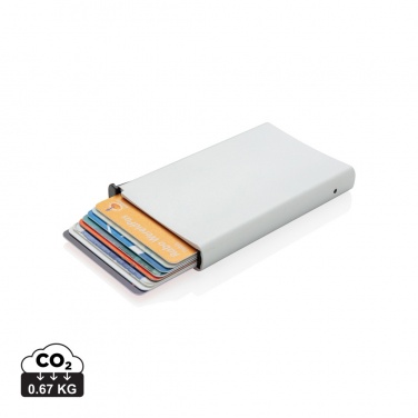 Logo trade promotional gifts image of: Standard aluminium RFID cardholder