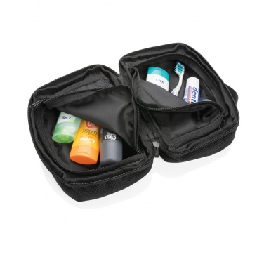 Logo trade promotional products picture of: Swiss Peak AWARE™ RPET Voyager toiletry bag