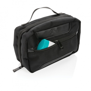 Logotrade promotional merchandise photo of: Swiss Peak AWARE™ RPET Voyager toiletry bag