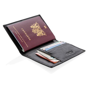 Logotrade corporate gift image of: RFID anti-skimming passport holder