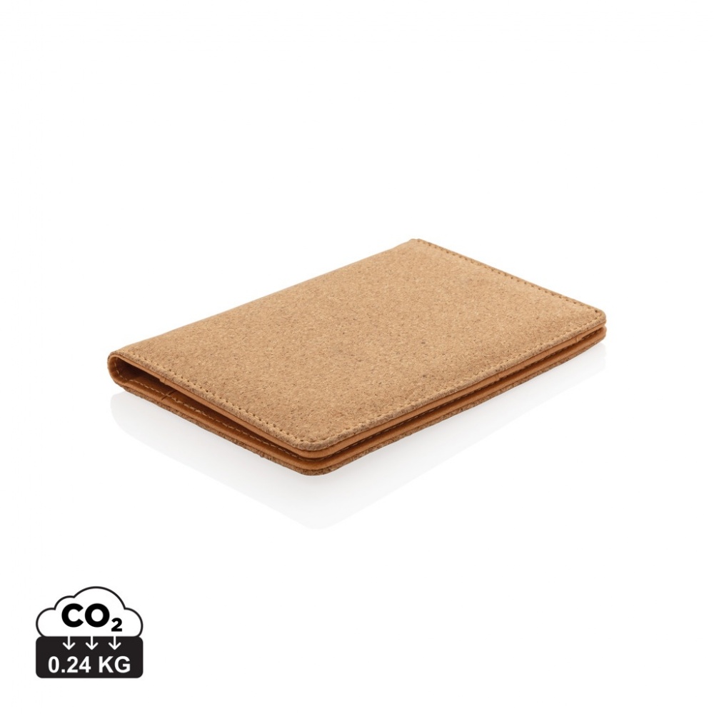 Logotrade corporate gift image of: Cork secure RFID passport cover