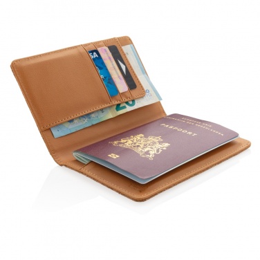 Logotrade business gift image of: Cork secure RFID passport cover