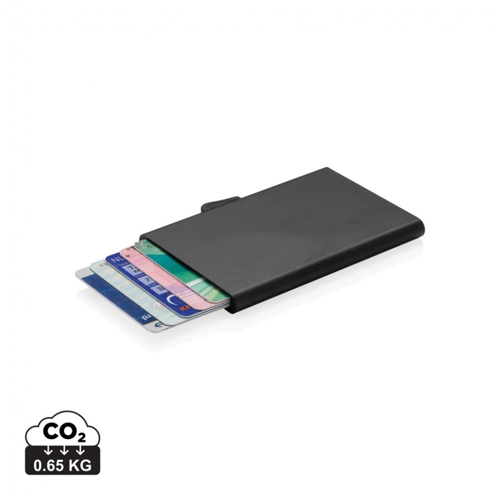 Logo trade promotional products picture of: C-Secure aluminium RFID card holder