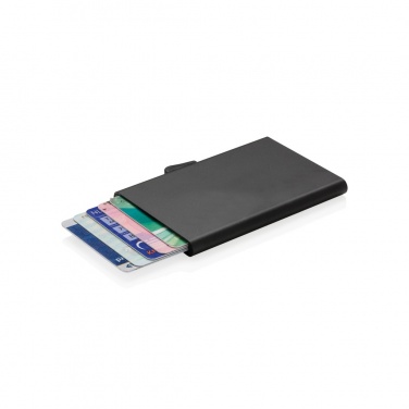 Logo trade business gifts image of: C-Secure aluminium RFID card holder