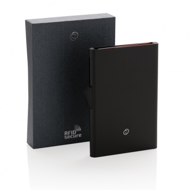 Logo trade business gift photo of: C-Secure aluminium RFID card holder