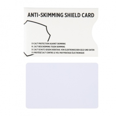 Logotrade promotional items photo of: Anti-skimming RFID shield card with active jamming chip