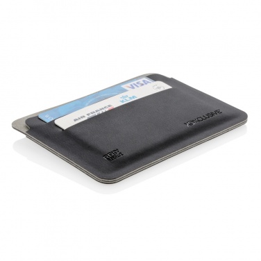 Logo trade promotional merchandise picture of: Quebec RFID safe cardholder