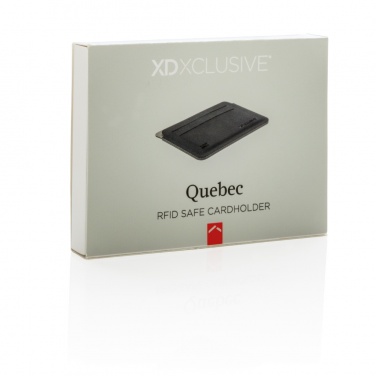 Logotrade promotional gift image of: Quebec RFID safe cardholder