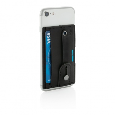 Logo trade promotional giveaways picture of: 3-in-1 Phone Card Holder RFID