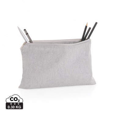 Logo trade promotional item photo of: Impact Aware™ 285 gsm rcanvas pencil case undyed