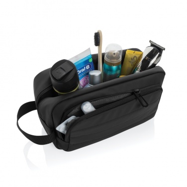 Logo trade corporate gifts picture of: Armond AWARE™ RPET toiletry bag