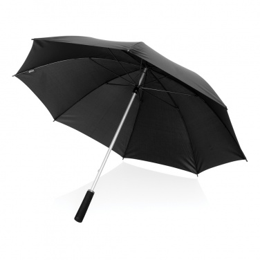 Logo trade promotional merchandise photo of: Swiss Peak Aware™ Ultra-light manual 25” Alu umbrella