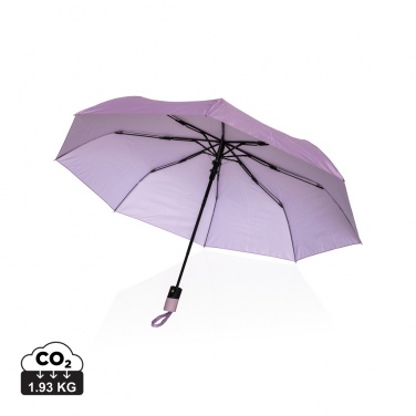 Logotrade promotional gift image of: 21" Impact AWARE™ 190T mini auto open umbrella