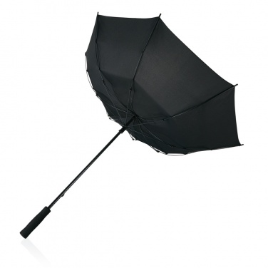 Logo trade promotional products image of: Swiss peak AWARE™ Tornado 23” storm umbrella