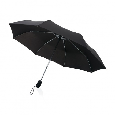 Logotrade advertising products photo of: Swiss Peak AWARE™ Traveller 21” automatic umbrella