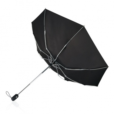 Logo trade business gifts image of: Swiss Peak AWARE™ Traveller 21” automatic umbrella