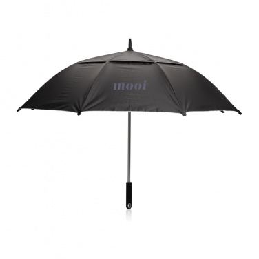 Logo trade promotional gifts image of: AWARE™ 27' Hurricane storm umbrella