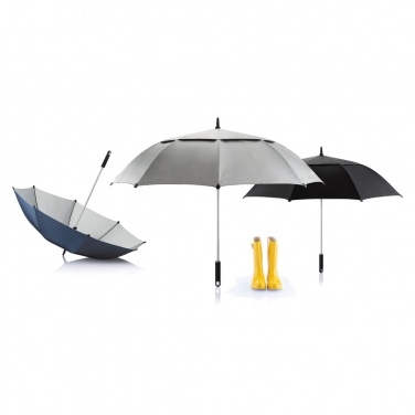 Logo trade promotional products picture of: 27” Hurricane storm umbrella