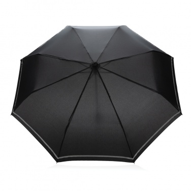 Logotrade promotional product image of: 20.5"Impact AWARE™ RPET 190T pongee mini reflective umbrella