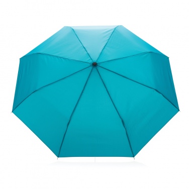 Logo trade advertising products image of: 20.5" Impact AWARE™ RPET 190T mini umbrella