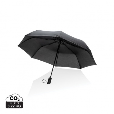 Logotrade promotional giveaway image of: 21" Impact AWARE™ RPET 190T mini auto open umbrella