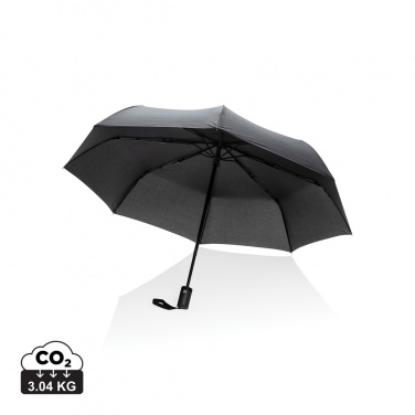 Logotrade promotional products photo of: 21" Impact AWARE™ RPET 190T auto open/close umbrella