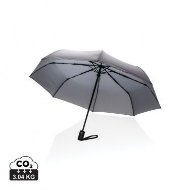 Logotrade promotional item picture of: 21" Impact AWARE™ RPET 190T auto open/close umbrella