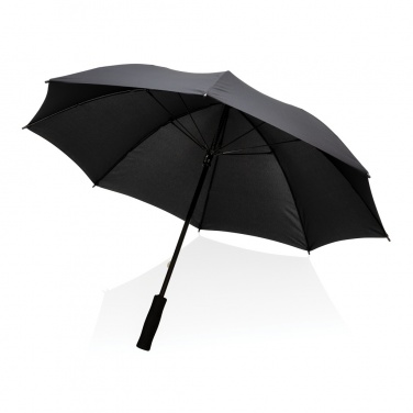 Logo trade promotional merchandise image of: 23" Impact AWARE™ RPET 190T Storm proof umbrella