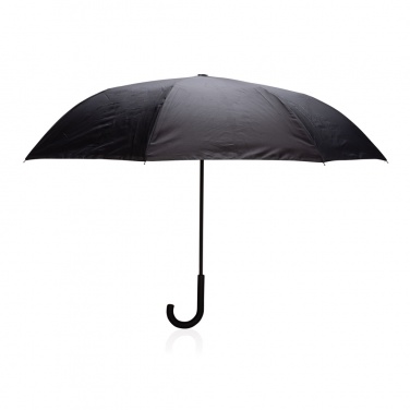 Logo trade promotional gifts image of: 23" Impact AWARE™ RPET 190T reversible umbrella