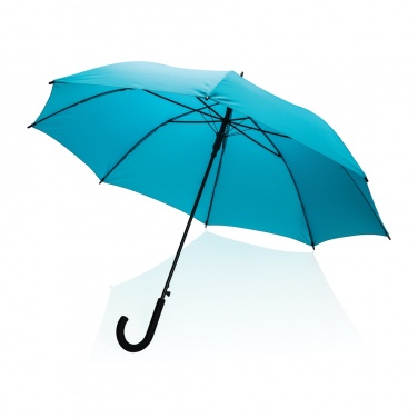 Logo trade promotional items image of: 23" Impact AWARE™ RPET 190T standard auto open umbrella