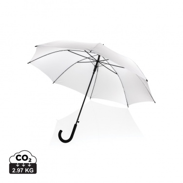 Logotrade corporate gift picture of: 23" Impact AWARE™ RPET 190T standard auto open umbrella