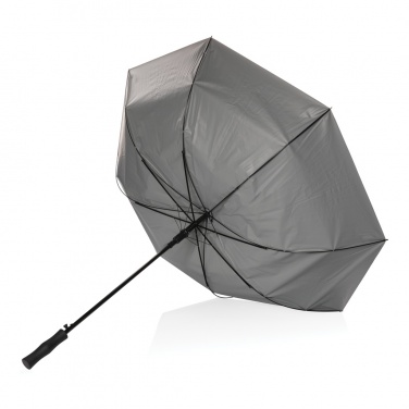 Logotrade promotional merchandise picture of: 27" Impact AWARE™ RPET 190T dual colour auto open umbrella