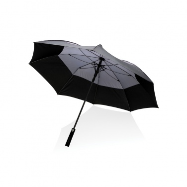 Logotrade advertising product picture of: 27" Impact AWARE™ RPET 190T auto open stormproof umbrella