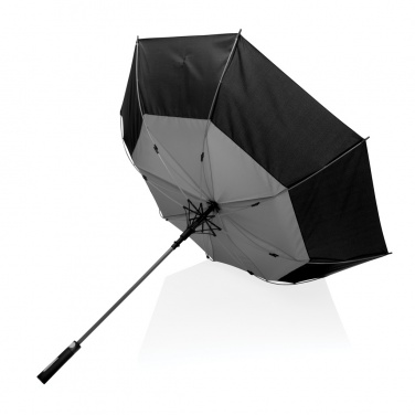 Logo trade advertising product photo of: 27" Impact AWARE™ RPET 190T auto open stormproof umbrella